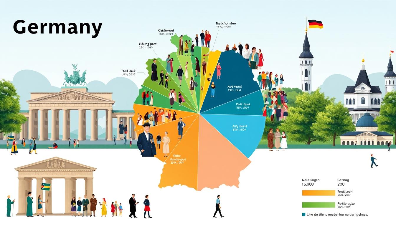 Bevölkerungszusammensetzung in Deutschland