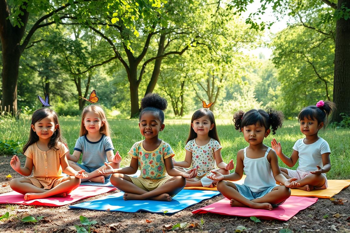 Meditation Kinder Achtsamkeit fördern