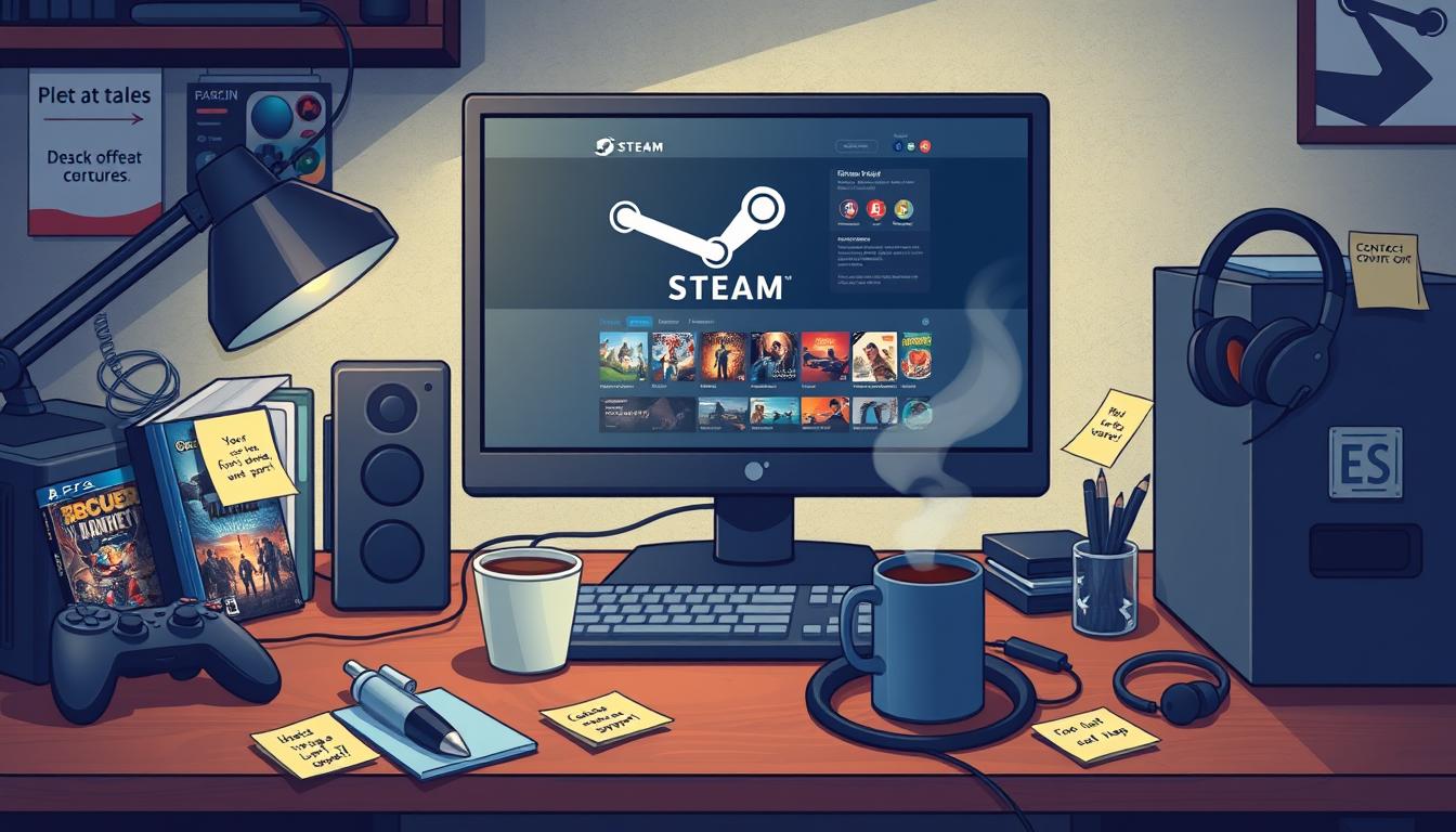 Wie kann ich Steam kontaktieren?